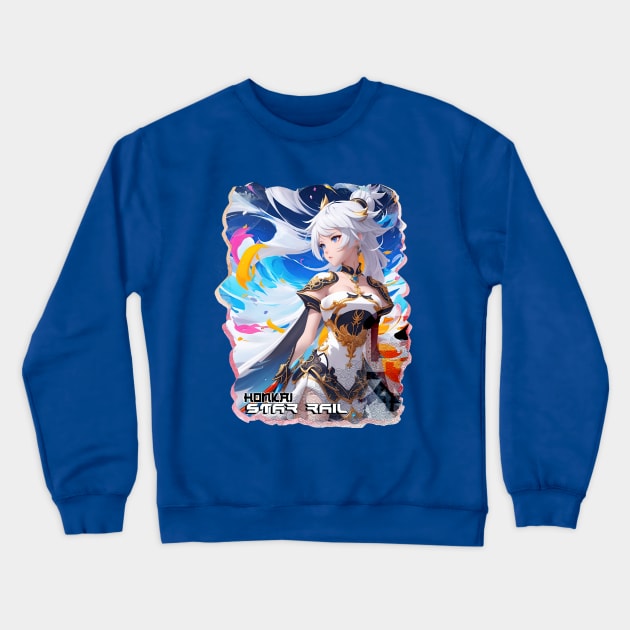 Honkai: Star rail game Crewneck Sweatshirt by Pictozoic